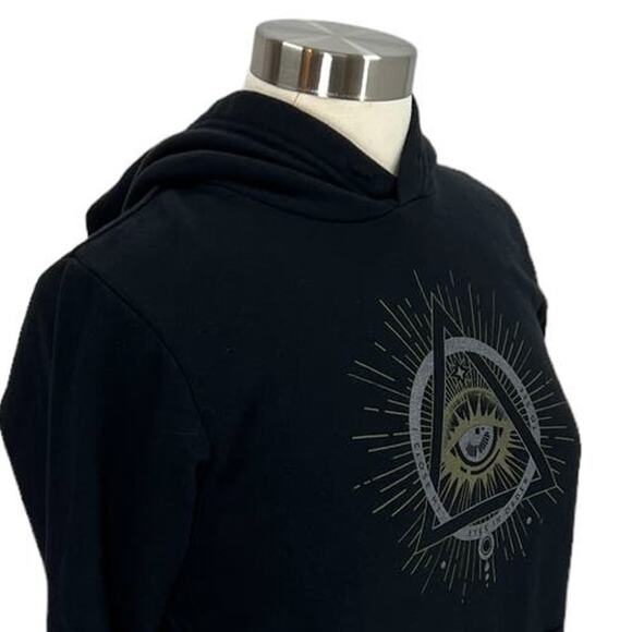 PICASSO JASPER Third Eye Wide Hoodie Sweatshirt SZ SM - Picture 3 of 9